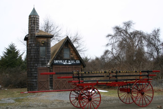 H&L replica of 1890 Firehouse at the Grange