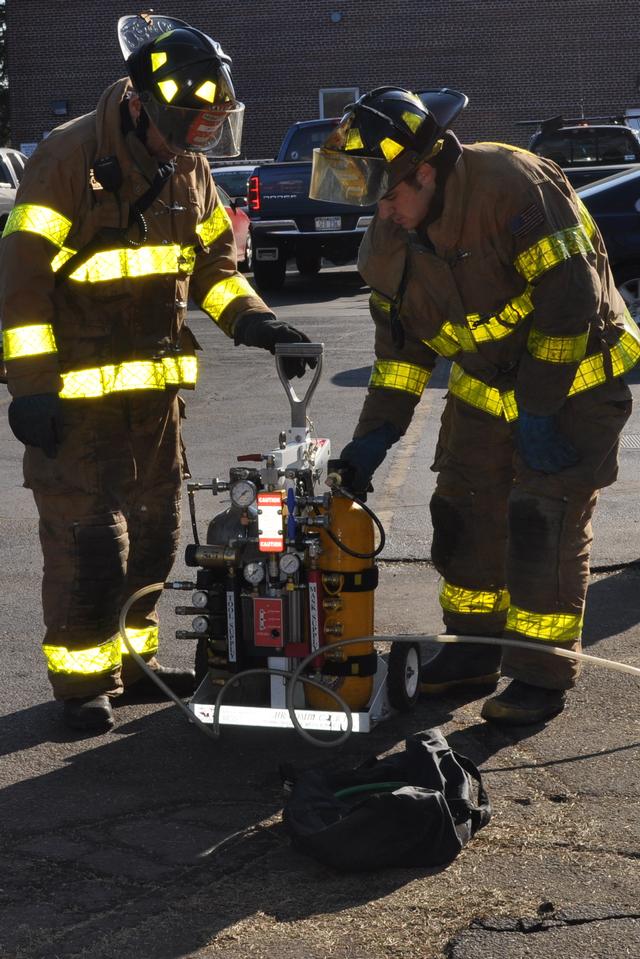 Probie rescue hands on using air cart